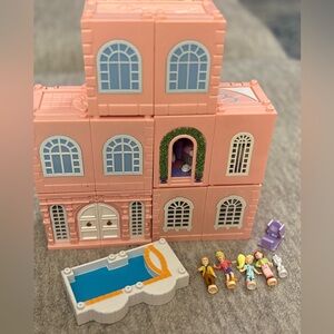 Vintage Polly Pocket Bluebird 1999 Dream Builders Deluxe Mansion